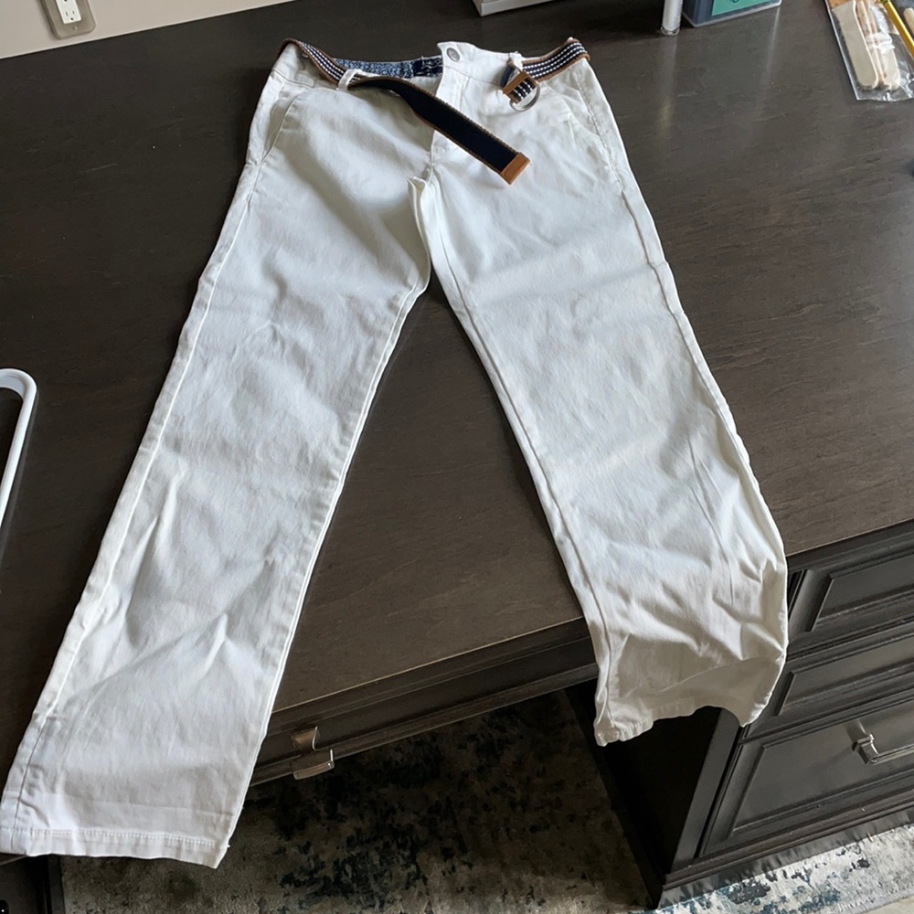 MAYORAL white long Pants